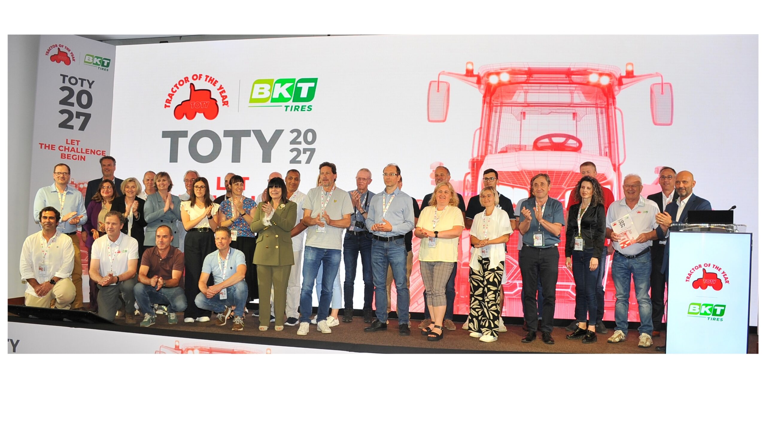 Le jury international du Tractor of the Year 2027