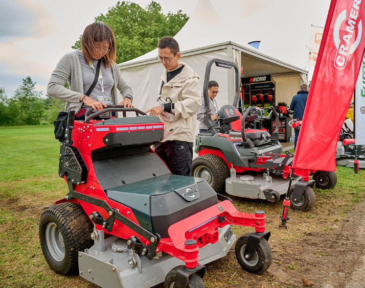 Machines en demonstraties op Demo Groen 2026 in Wachtebeke.